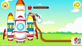 Little Panda Astronaut  Game Preview  Educational Games for kids  BabyBus baby panda