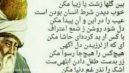 عشق را بی معرفت معنا مکن  مولانا