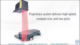 2D laser measurement sensor from Fastus Optex FA