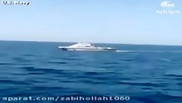 شلیک هشداردهنده ناو آمریکایی به قایق ایرانی در خلیج فارس