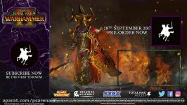 Total War WARHAMMER 2 – Dark Elves In Engine Trailer