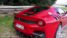 بررسی طراحی دینامیک رانندگی خودرو Ferrari F12 TDF