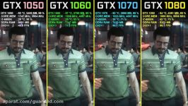 Batman Arkham Knight GTX 1050 Ti vs. GTX 1060 vs. GTX 1070 vs. GTX 1080