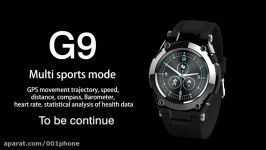 The first MTK2503 Smart watch NO.1 G9 with GPS and IP68 waterproof