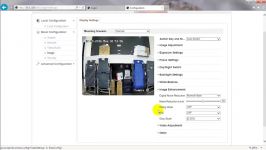 How to set video and image settings on a Hikvision DVR or NVR using a web browse