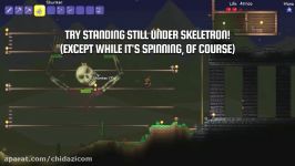 کشتن skeletron در شب اول