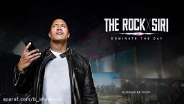 آیفون 7  The Rock x Siri Dominate the Day