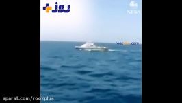 شلیك اخطار نیروهای آمریكایی علیه قایق ایرانی