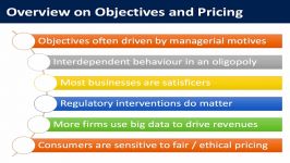 Business Objectives and Pricing Strategies  MR0164