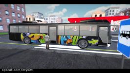 Flying Bus Simulator Futuristic Driving Game 2017