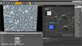 Ue4 advanced materials Ep. 13 Panner Node  Animated Material