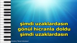 SIMDI UZAKLARDASIN.mpg karaoke