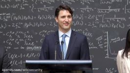 Canadian Prime Minister Justin Trudeau schools reporter on quantum puting during press conference