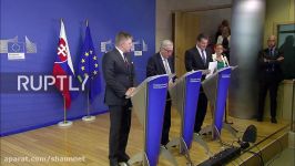 EUs Juncker disrupts his own presser with ringing phone confuses his wife with Merkel