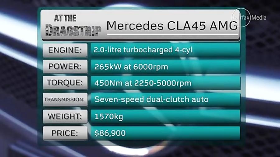 درگ مرسدس CLA هولدن GTS