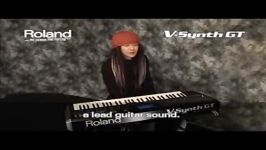 كیبورد Roland V synth GT . Video 1