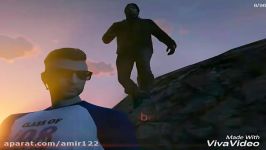 لحظات باحال خنده دار gta online منو دوستم 