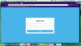 How to design Login form using HTML5 and CSS3