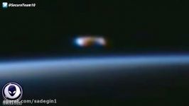 HUGE Cigar UFO Appears Live Over Earth Near Space Stati