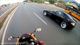 McLaren SLR vs. CBR 1000RR Repsol