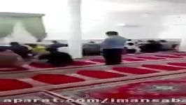 حمله بزغاله به نماز گزاران  Goat in the Mosque