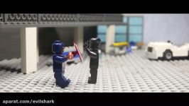 Captain America Civil War Airport Scene in Lego