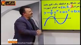 حل تست های نمودار تابع خطی ریاضی کنکور  حرف آخر