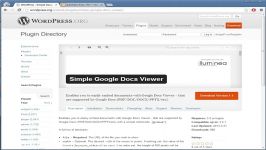 اموزش کار افزونه Simple Google Docs Viewe