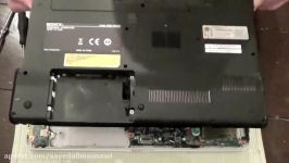 Sony Vaio Laptop VPC E series Disassembly and Fan cleaning step by step