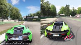 مقایسه گرافیک Project Cars 2 Assetto Corsa