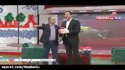 بندری جناب خان برای عابدزاده در برنامه خندوانه