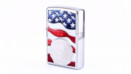 ویدئو 360 درجه فندک زیپو Zippo American Stamp 29395