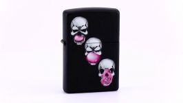 ویدئو 360 درجه فندک زیپو Skull Bubble Gumمدل 29398