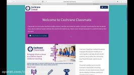 Cochrane Classmate ابزاری برای مدرسان کاکرین ۳