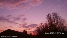 Time Lapse Sunrise in Fall of 2013 using Over Time Android app