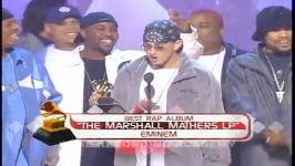 Eminem and d12 accept the grammy