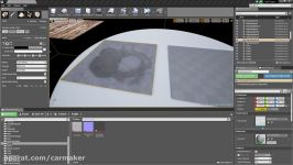 Ue4 advanced materials Ep. 21 Painting Puddles