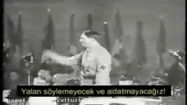 Adolf Hitlerin seçim konuşması Türkçe altyazılı