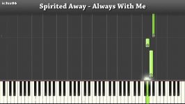 Spirited Away  Always With Me Pianoپیانو