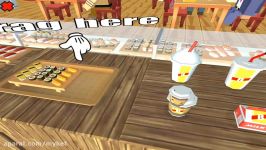 Sushi Kids Cooking Simulator  HD Gameplay Video