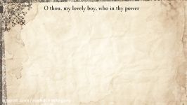 Sonnet 126 O thou my lovely boy who in thy power