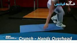 Crunch  Hands Overhead Exercise Guide and Video new