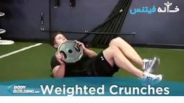 Weighted Crunches Exercise Guide and Video new