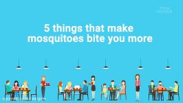 Mosquitoes bite you more if you do these 5 things