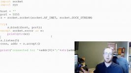 Python 3 Programming Tutorial  Sockets client server system