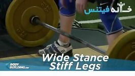 Wide Stance Stiff Legs Exercise Guide and Video new