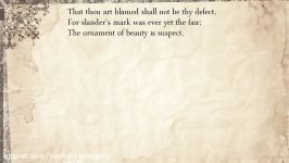 Sonnet 70 That thou art blamed shall not be thy defect