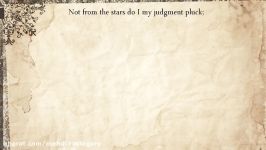 Sonnet 14 Not from the stars do I my judgment pluck