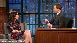 Carice van Houten Talks Game of Thrones  Late Night with Seth Meyers