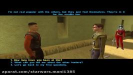 Star Wars Knights of the Old Republic walkthorugh  Part 83  Another Dark Jedi